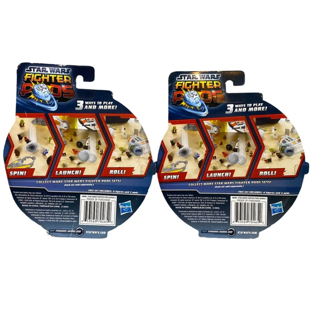 2 Star Wars Fighter Pods Series 2 Micro Heroes Mega Battles Toy‎ Figures New